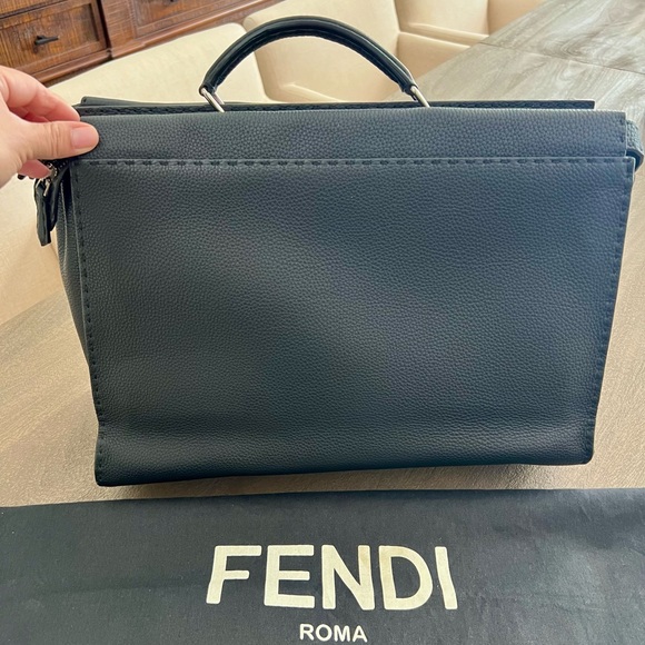 FENDI PEEKABOO Iconic Medium SELLERIA 2 Way Bag - Picture 9 of 16